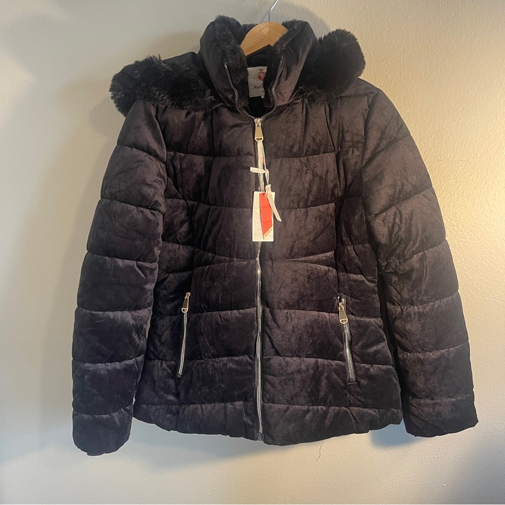 Women's Black Puffer Jacket